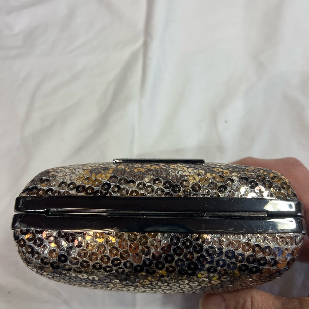 Bcbgeneration Sequin Chain Shoulder Bag - Black A… - image 7